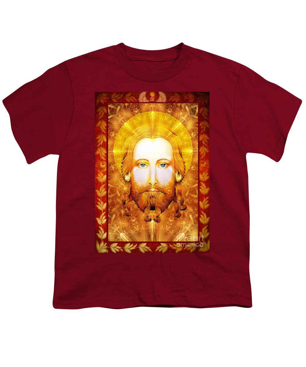 Jezus Youth T-Shirt featuring the digital art Jezus by Alexa Szlavics