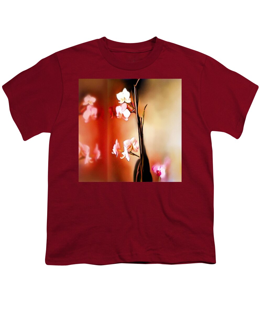 Orchid Youth T-Shirt featuring the digital art Soul Sisters by Sand And Chi