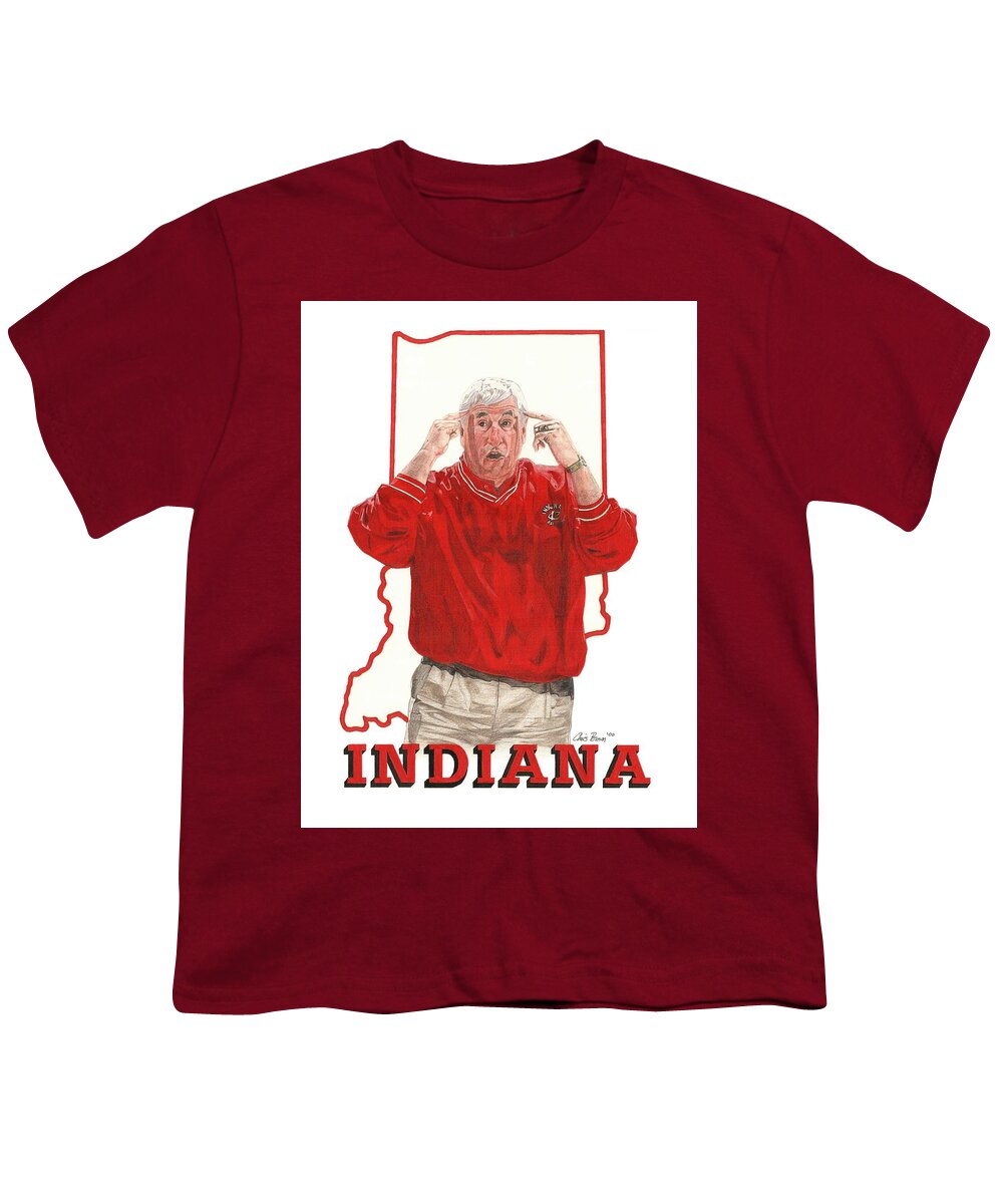 The General Bob Knight Youth T-Shirt by Chris Brown | Fine Art America