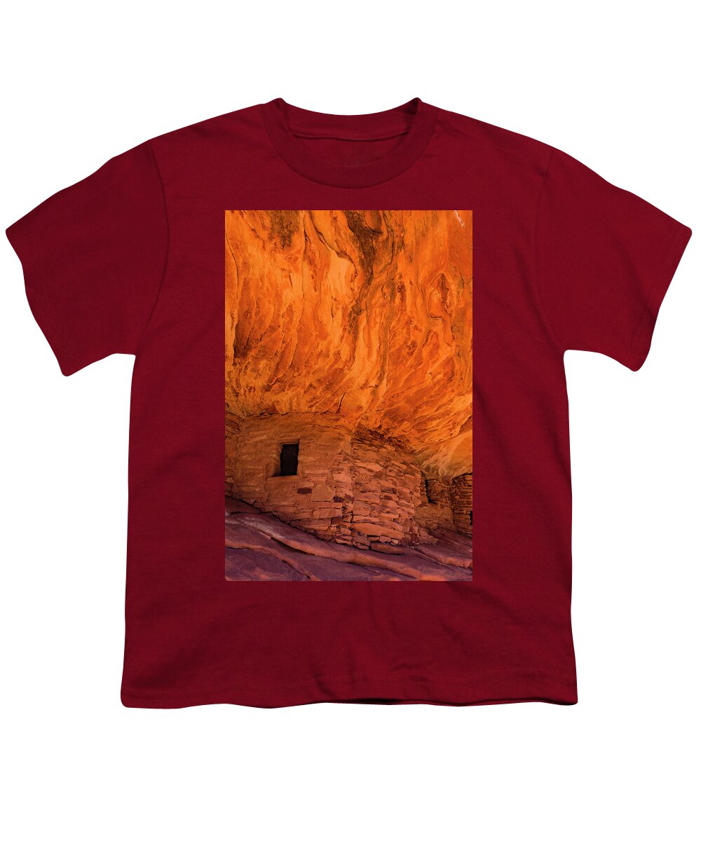 Jeff Foott Youth T-Shirt featuring the photograph House On Fire In Bears Ears by Jeff Foott