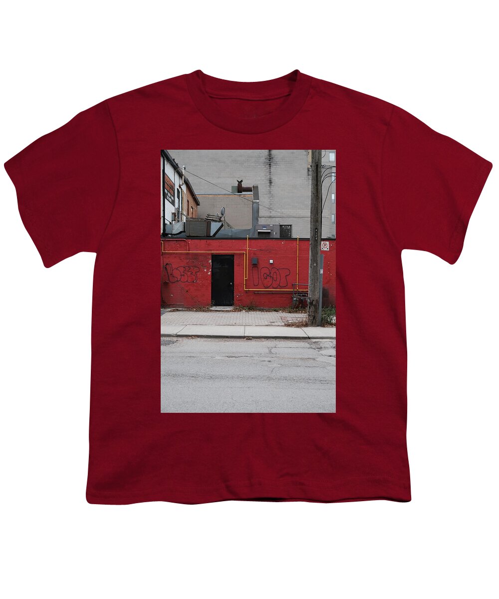 Urban Youth T-Shirt featuring the photograph Ketchup And A Little Mustard by Kreddible Trout