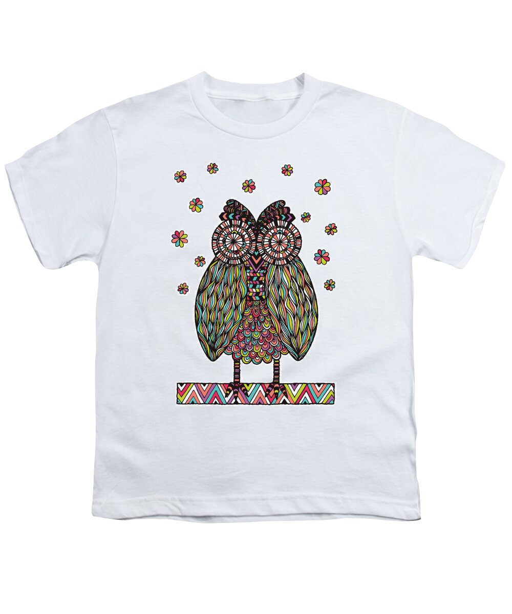 Susan Claire Youth T-Shirt featuring the photograph Dream Owl #1 by MGL Meiklejohn Graphics Licensing
