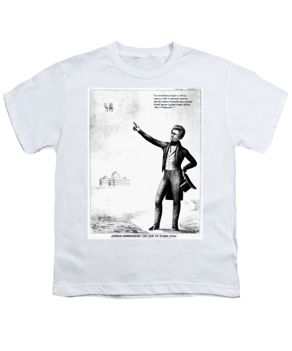 1848 Youth T-Shirt featuring the painting John C #2 by Granger