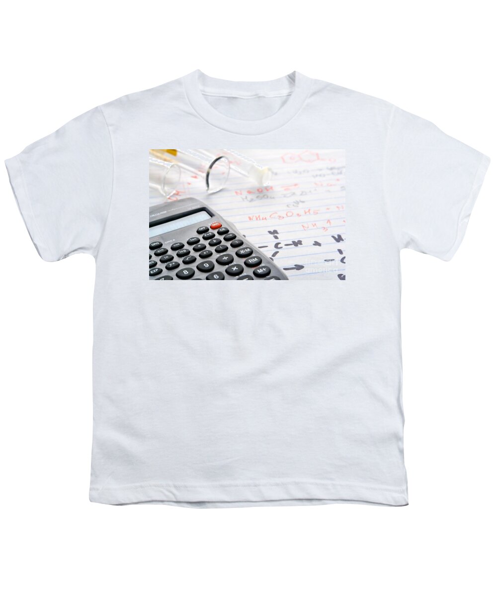 Chemical Youth T-Shirt featuring the photograph Scientific Experiment in Science Research Lab #20 by Science Research Lab