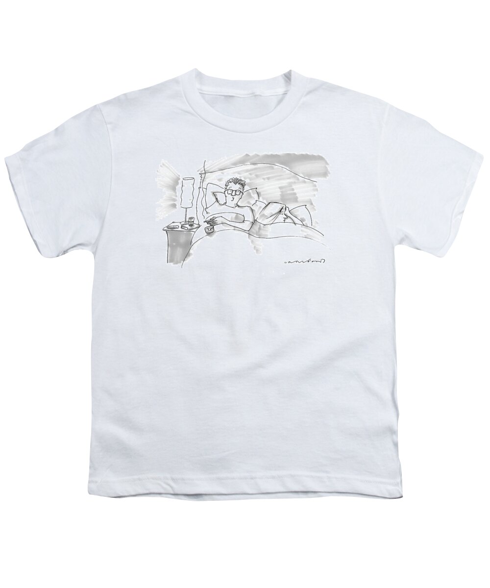 Sex Youth T-Shirt featuring the drawing Everybody's A Critic! by Michael Crawford