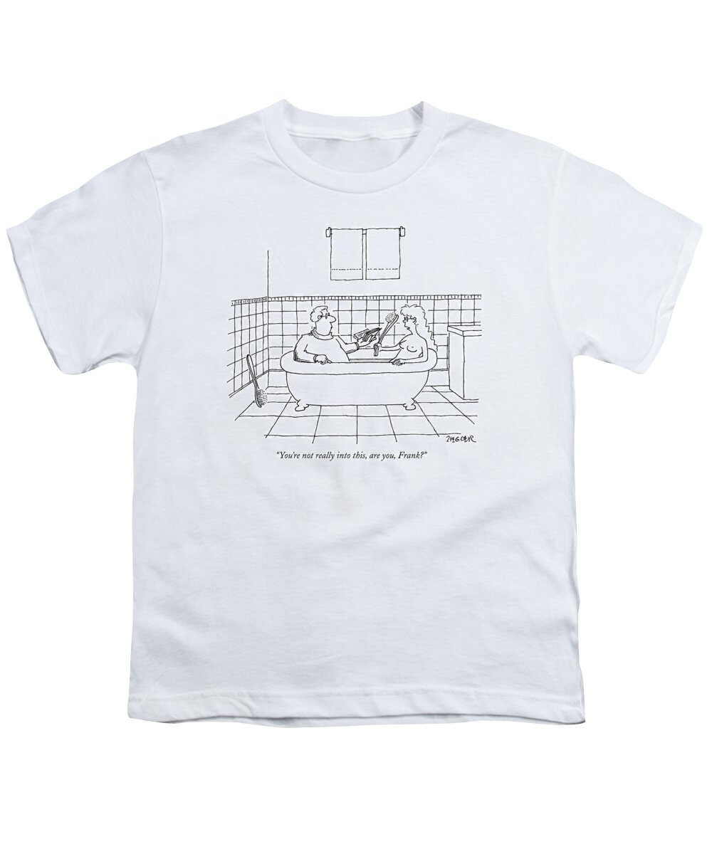 Kinky Youth T-Shirt featuring the drawing You're Not Really Into This by Jack Ziegler