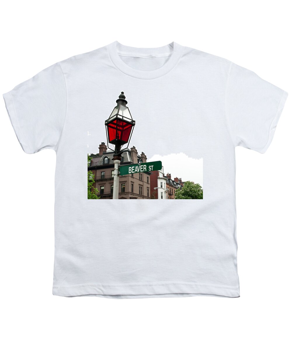 Boston Youth T-Shirt featuring the photograph Beaver Street by Rick Mosher