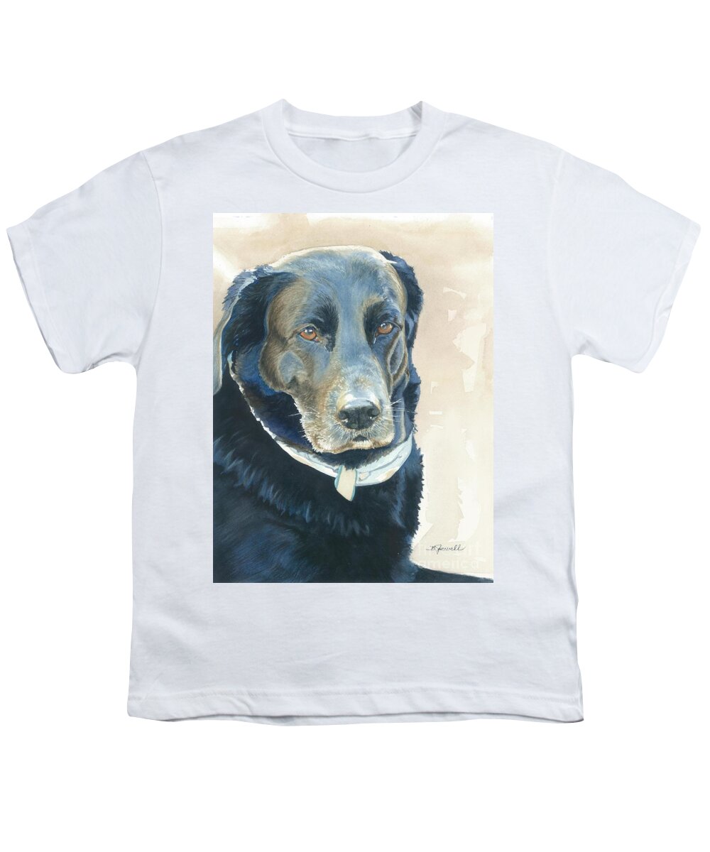 Water Color Paintings Youth T-Shirt featuring the painting Friend Forever by Barbara Jewell