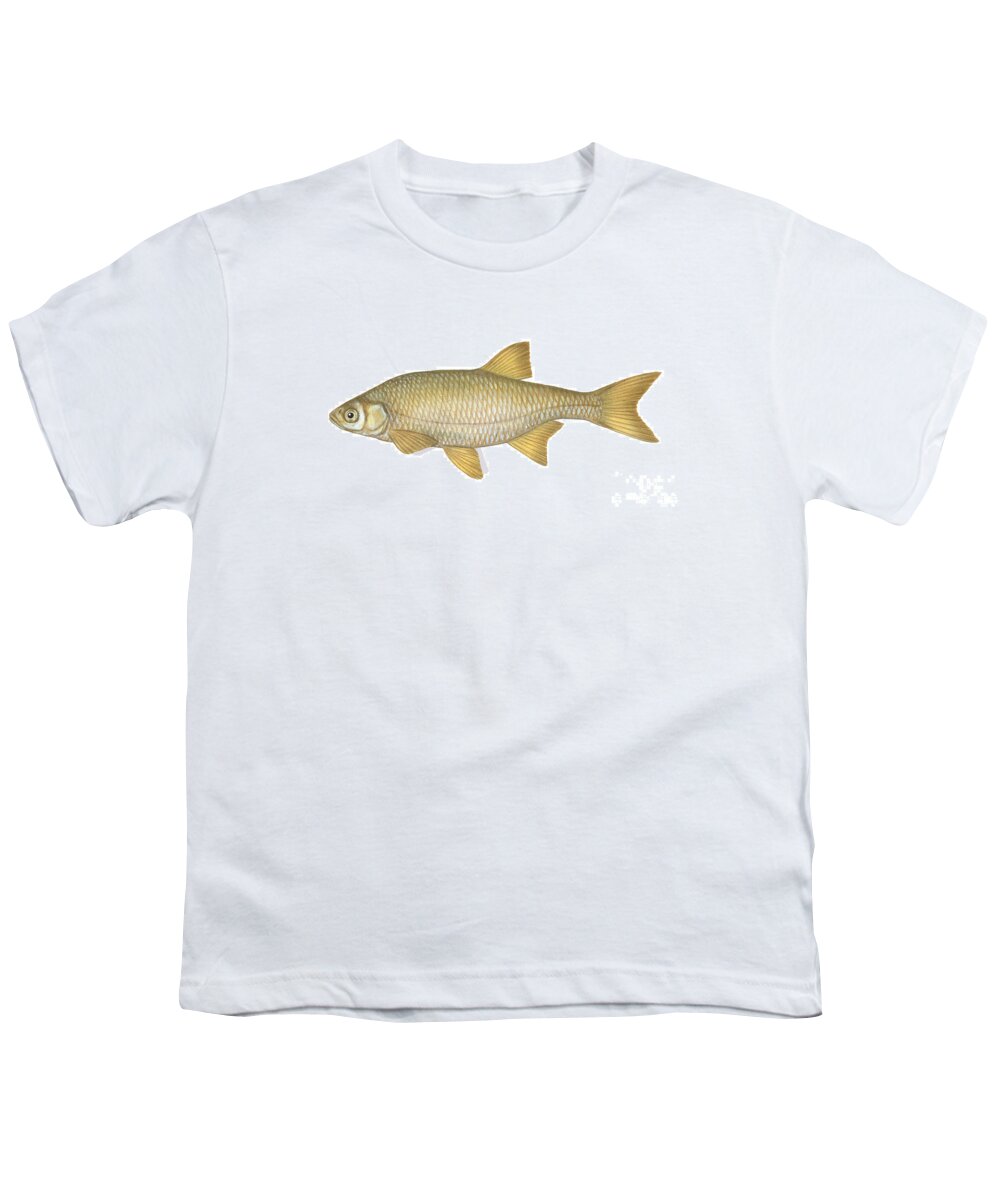 Golden Shiner Youth T-Shirt featuring the photograph Golden Shiner by Carlyn Iverson