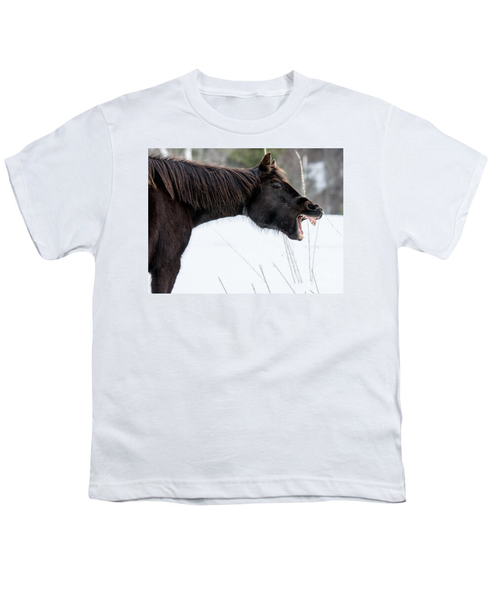 Mouth Youth T-Shirt featuring the photograph Good Laugh by Cheryl Baxter