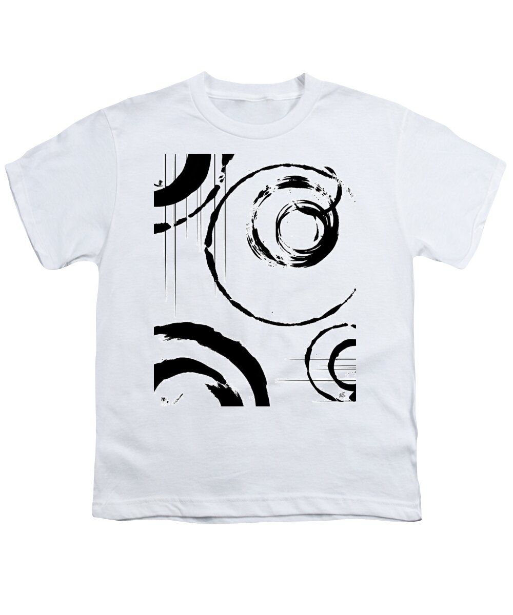 Abstract Youth T-Shirt featuring the digital art Honor by Melissa Smith