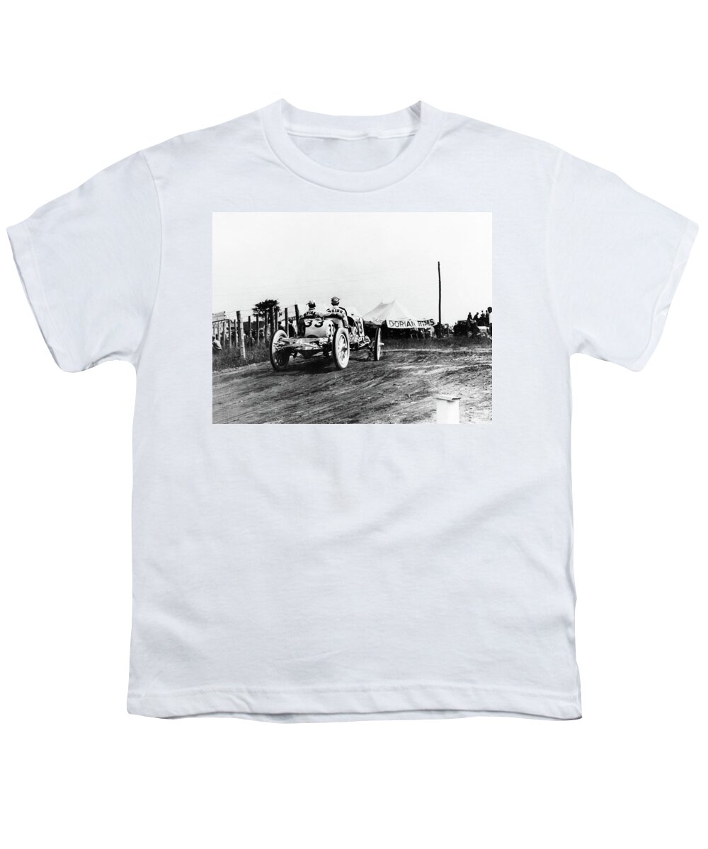 1911 Youth T-Shirt featuring the photograph Indianapolis 500, 1911 by Granger