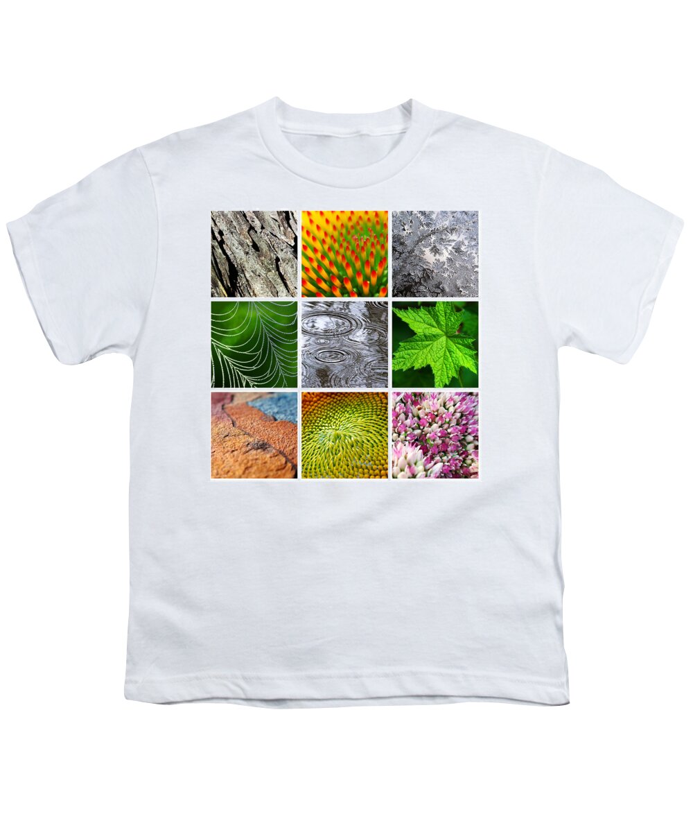 Nature Youth T-Shirt featuring the photograph Patterns In Nature by Christina Rollo