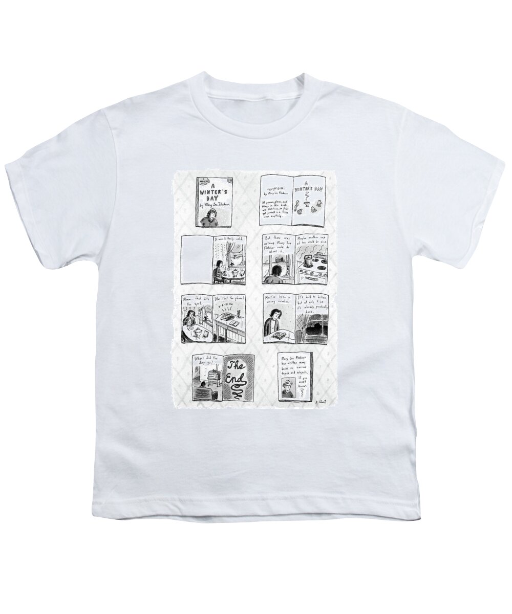 No Caption
Book Youth T-Shirt featuring the drawing New Yorker December 14th, 1987 by Roz Chast