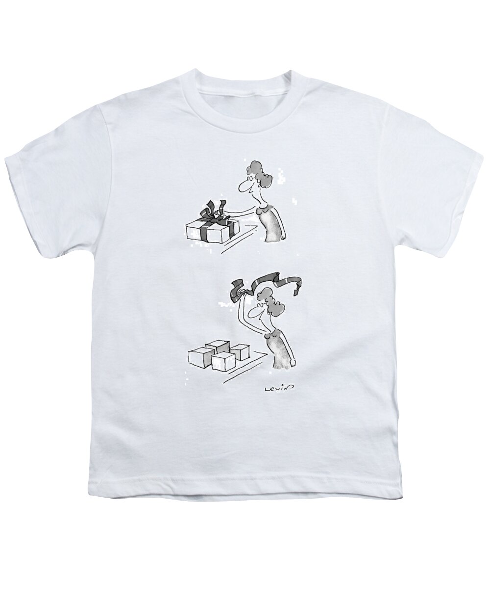 Gifts - General Youth T-Shirt featuring the drawing New Yorker May 17th, 1999 by Arnie Levin