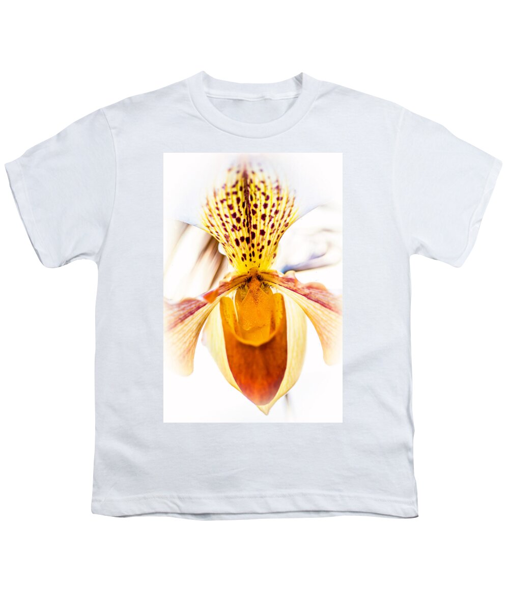 Orchid Youth T-Shirt featuring the photograph Orchid Macro 2 by Jenny Rainbow