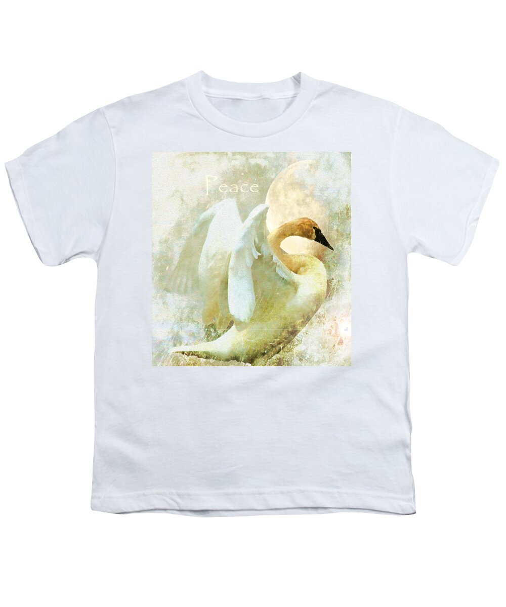 Bird Youth T-Shirt featuring the photograph Peace by Kathy Bassett
