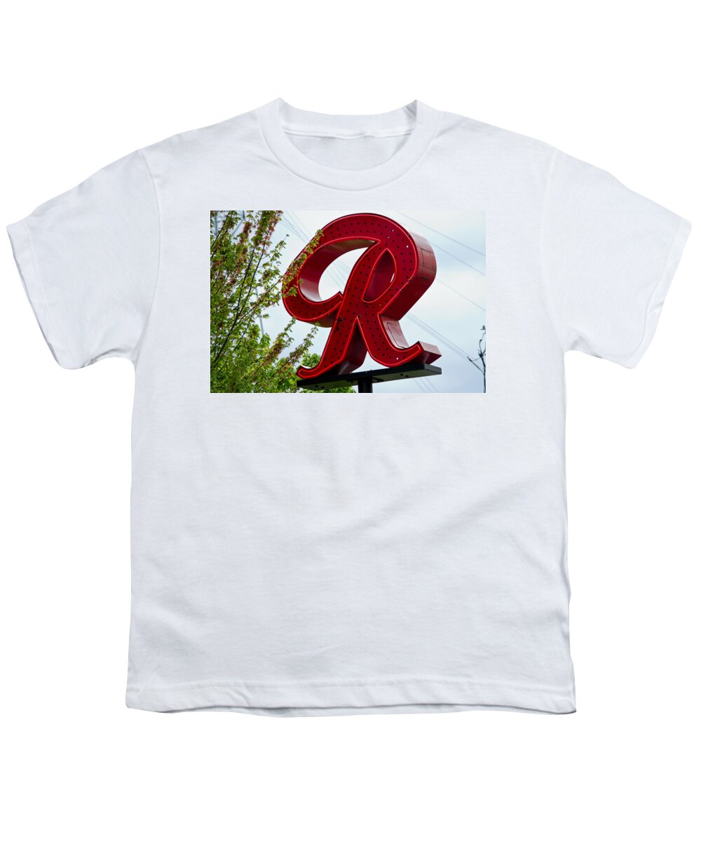 Rainier R Youth T-Shirt featuring the photograph Red by Tikvah's Hope