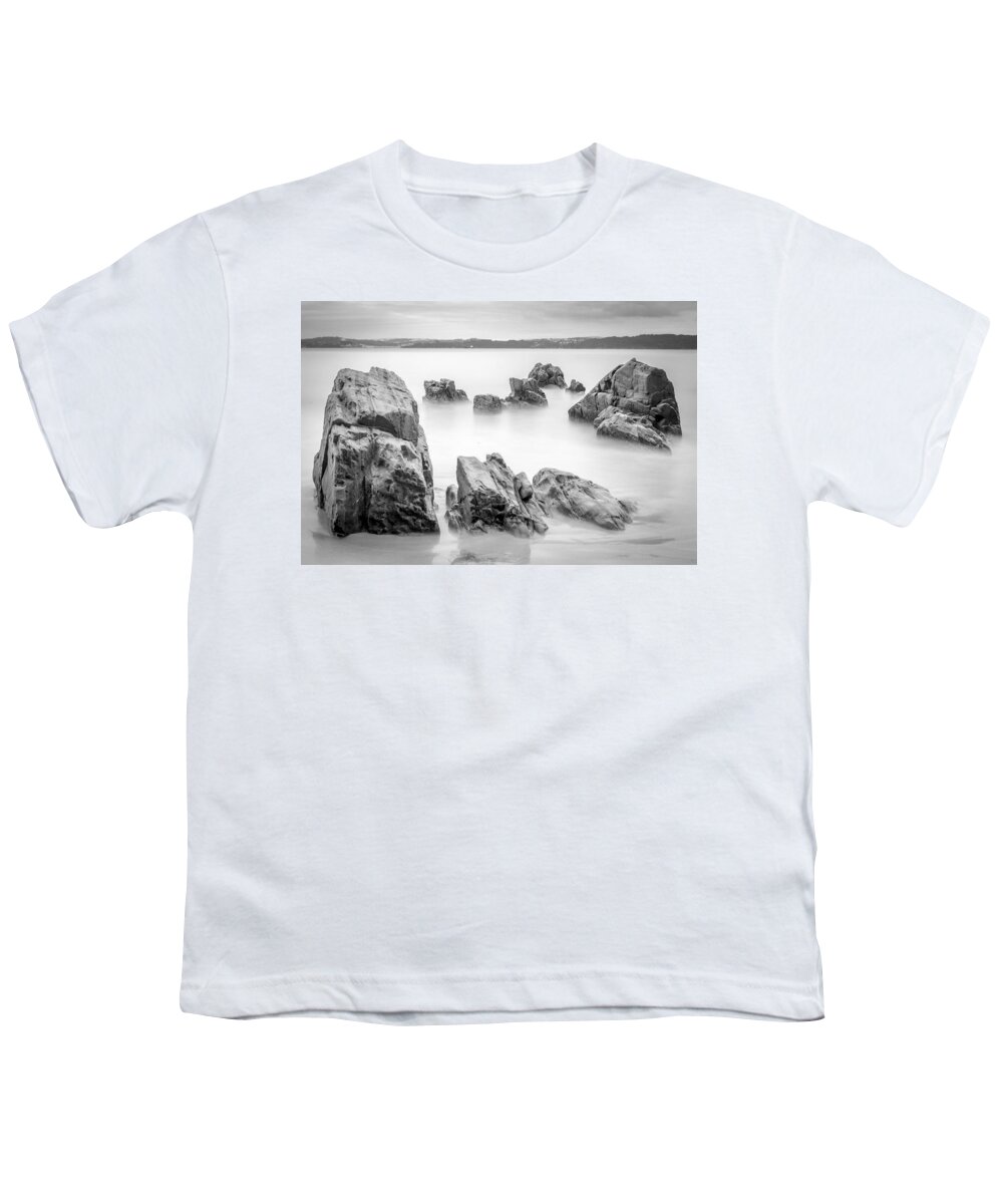 Ares Youth T-Shirt featuring the photograph Seselle Beach Galicia Spain by Pablo Avanzini