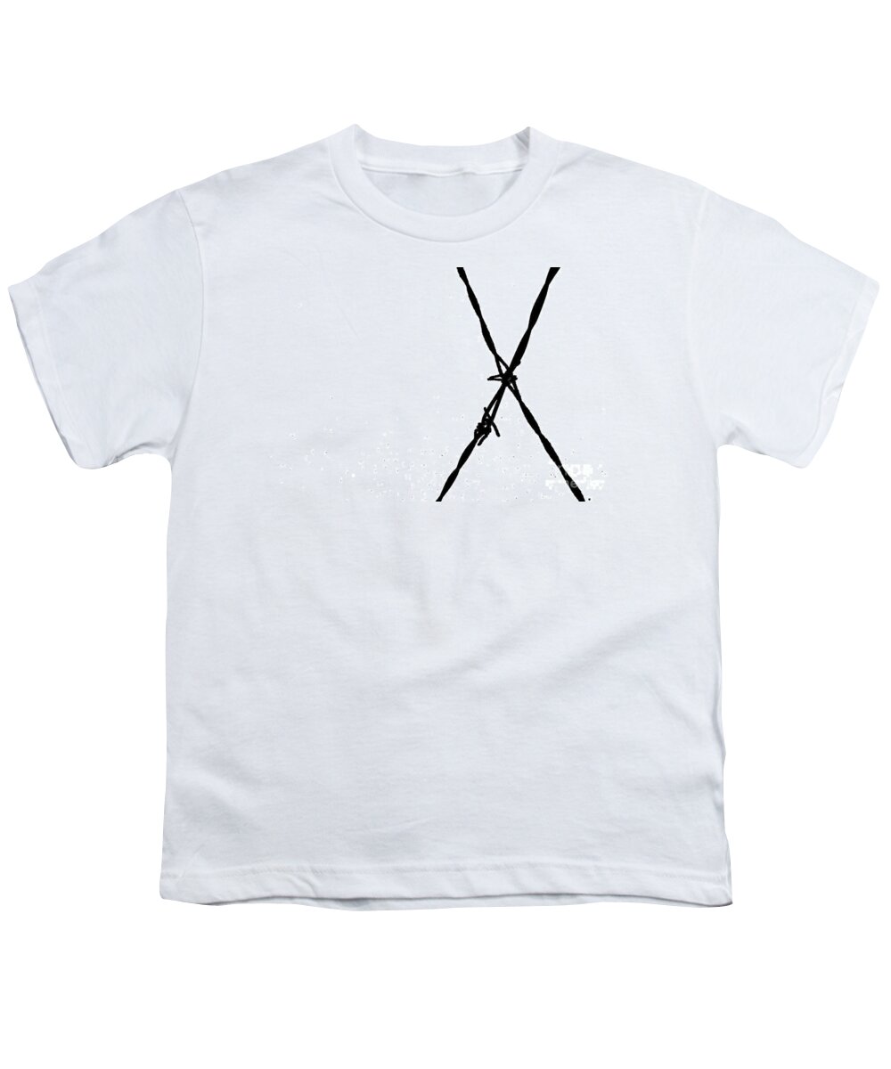 Symbolism Youth T-Shirt featuring the photograph Shape No.108 B W by Fei A