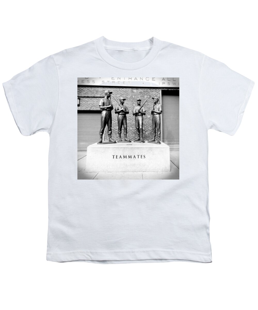 Boston Youth T-Shirt featuring the photograph Teammates by Greg Fortier