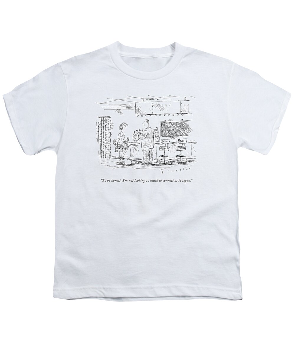 Dating Youth T-Shirt featuring the drawing To Be Honest by Barbara Smaller