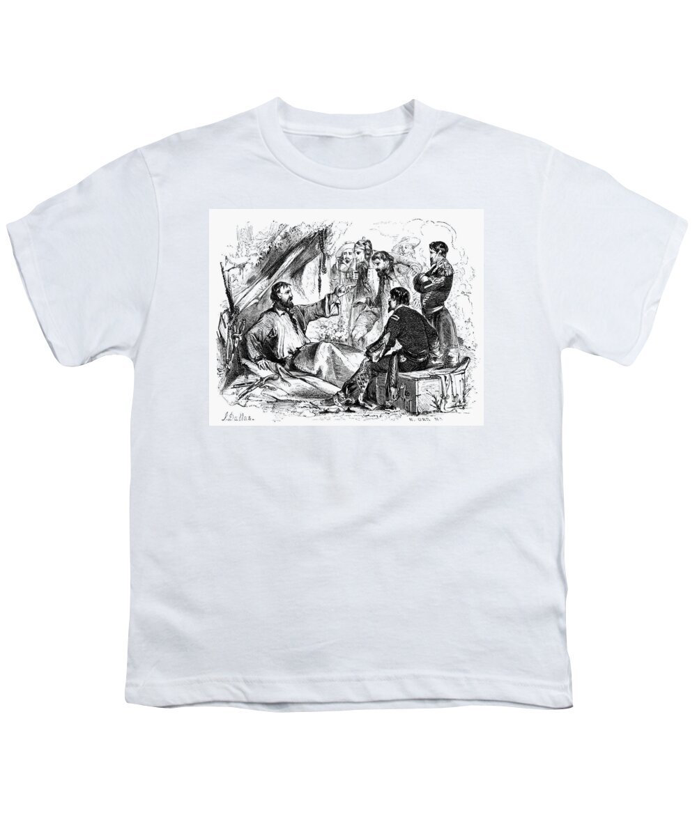 1836 Youth T-Shirt featuring the photograph Sam Houston (1793-1863) #9 by Granger