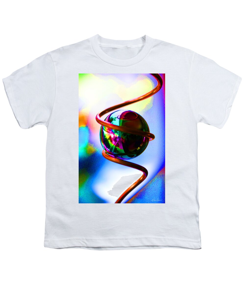 Ball Youth T-Shirt featuring the photograph Magical Sphere by Diana Haronis