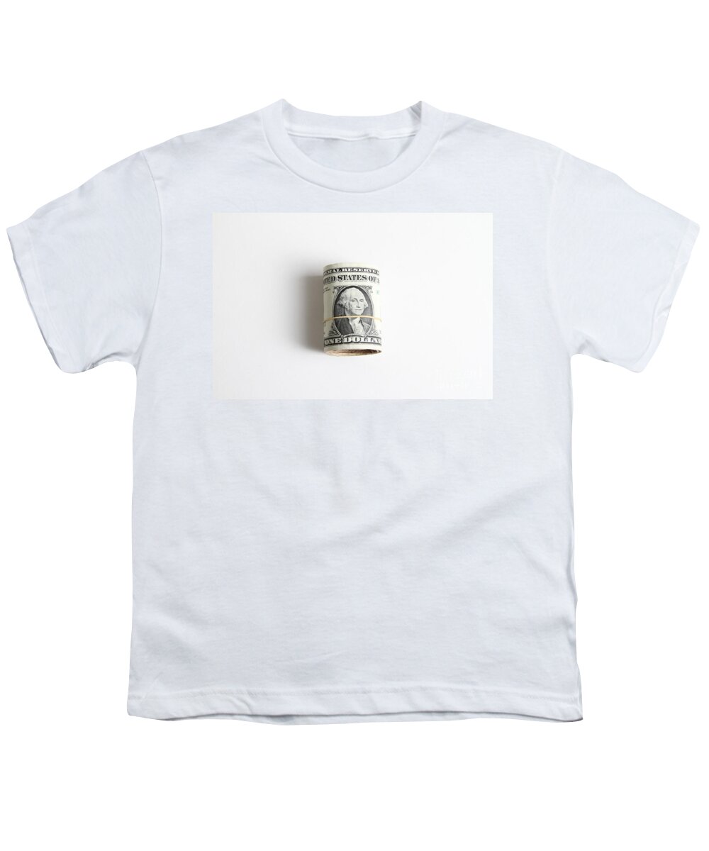 Still Life Youth T-Shirt featuring the photograph Money by Photo Researchers