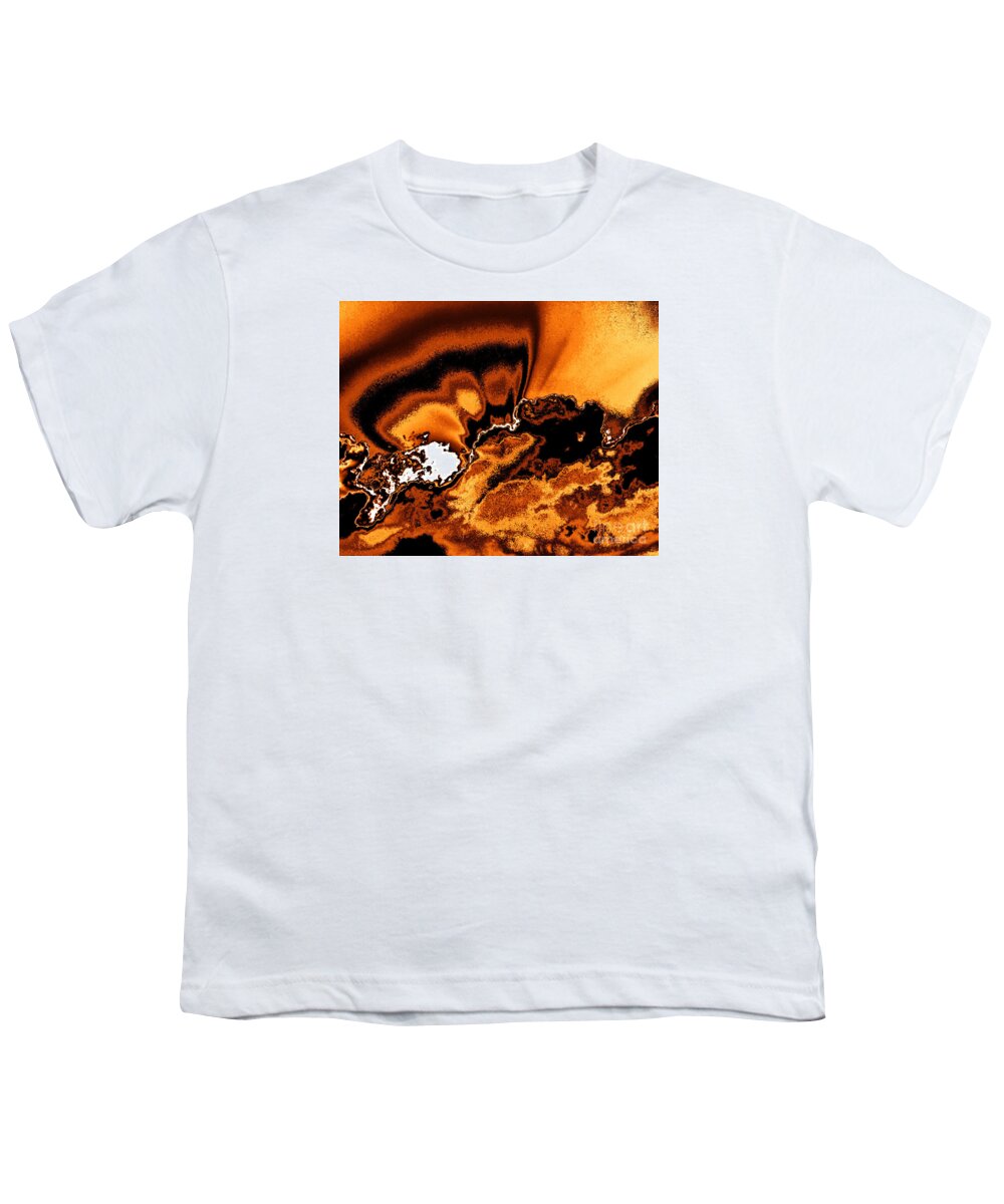 Solar Flare Youth T-Shirt featuring the photograph Solar Flare by Rebecca Margraf
