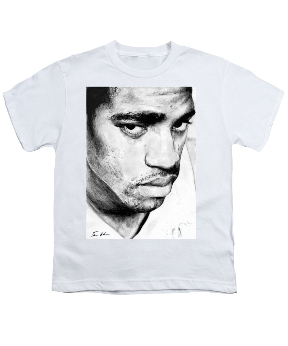 Vince Carter Youth T-Shirt featuring the drawing Vince Carter by Tamir Barkan