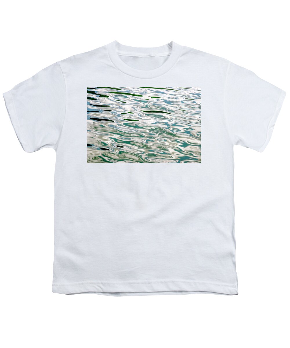 Tour Youth T-Shirt featuring the photograph Oil on the Fjord by KG Thienemann