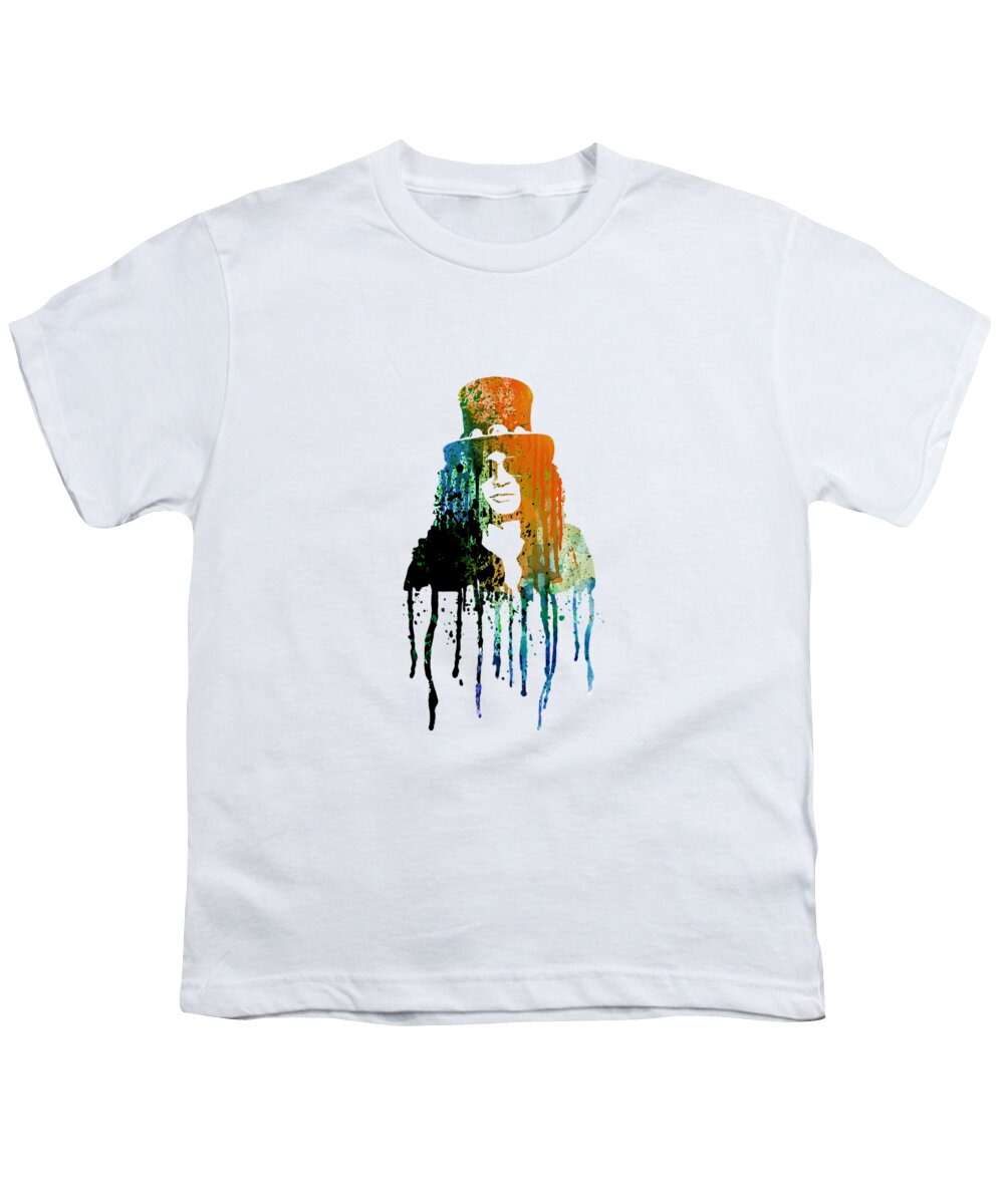 Slash Youth T-Shirt featuring the painting Slash #2 by Art Popop