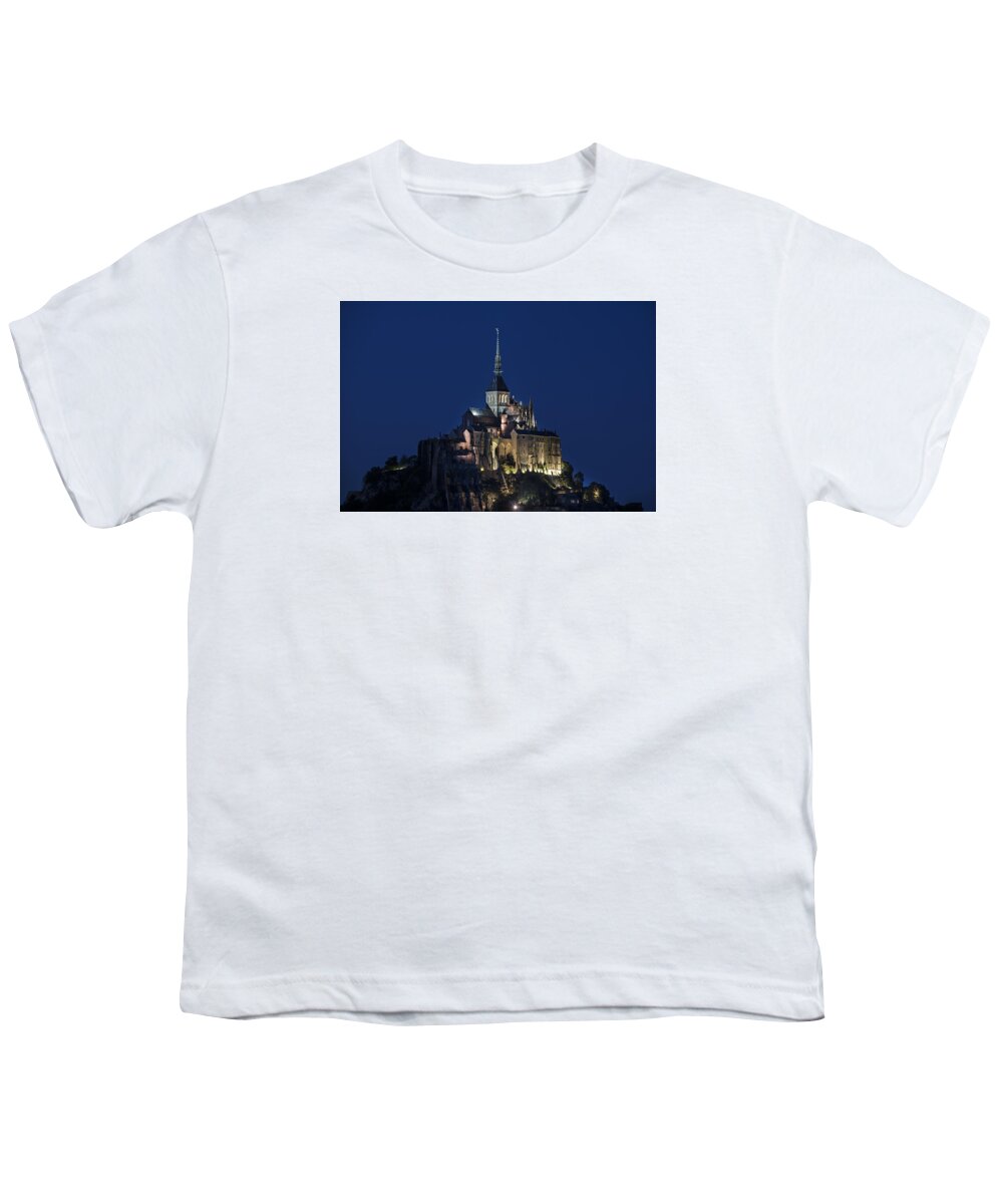 Mont Saint-michel Youth T-Shirt featuring the photograph 150915p140 by Arterra Picture Library