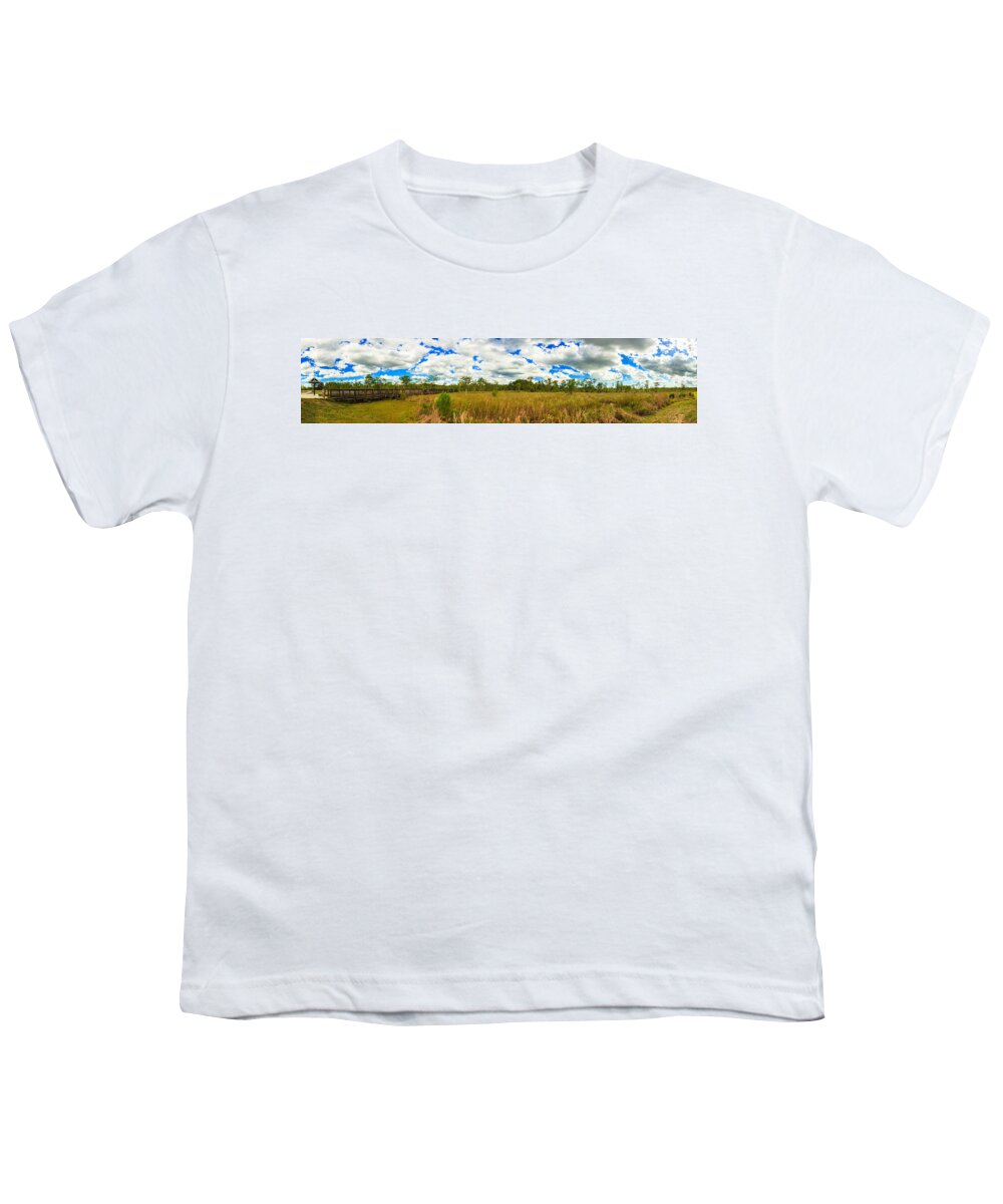 Everglades Youth T-Shirt featuring the photograph Florida Everglades #17 by Raul Rodriguez