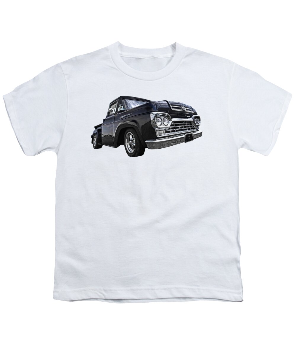 Ford F100 Youth T-Shirt featuring the photograph 1960 Ford F100 Truck by Gill Billington