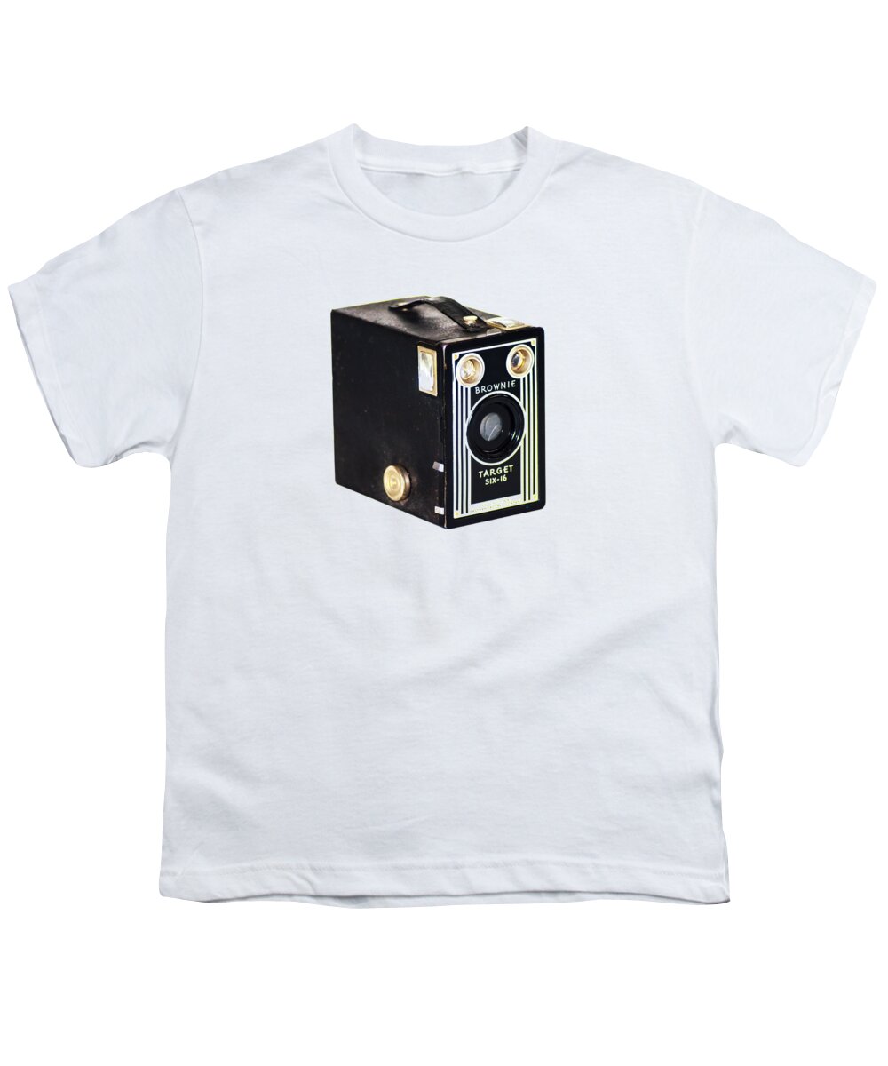 Brownie Youth T-Shirt featuring the photograph Brownie Target Six-16 #2 by Bill Cannon