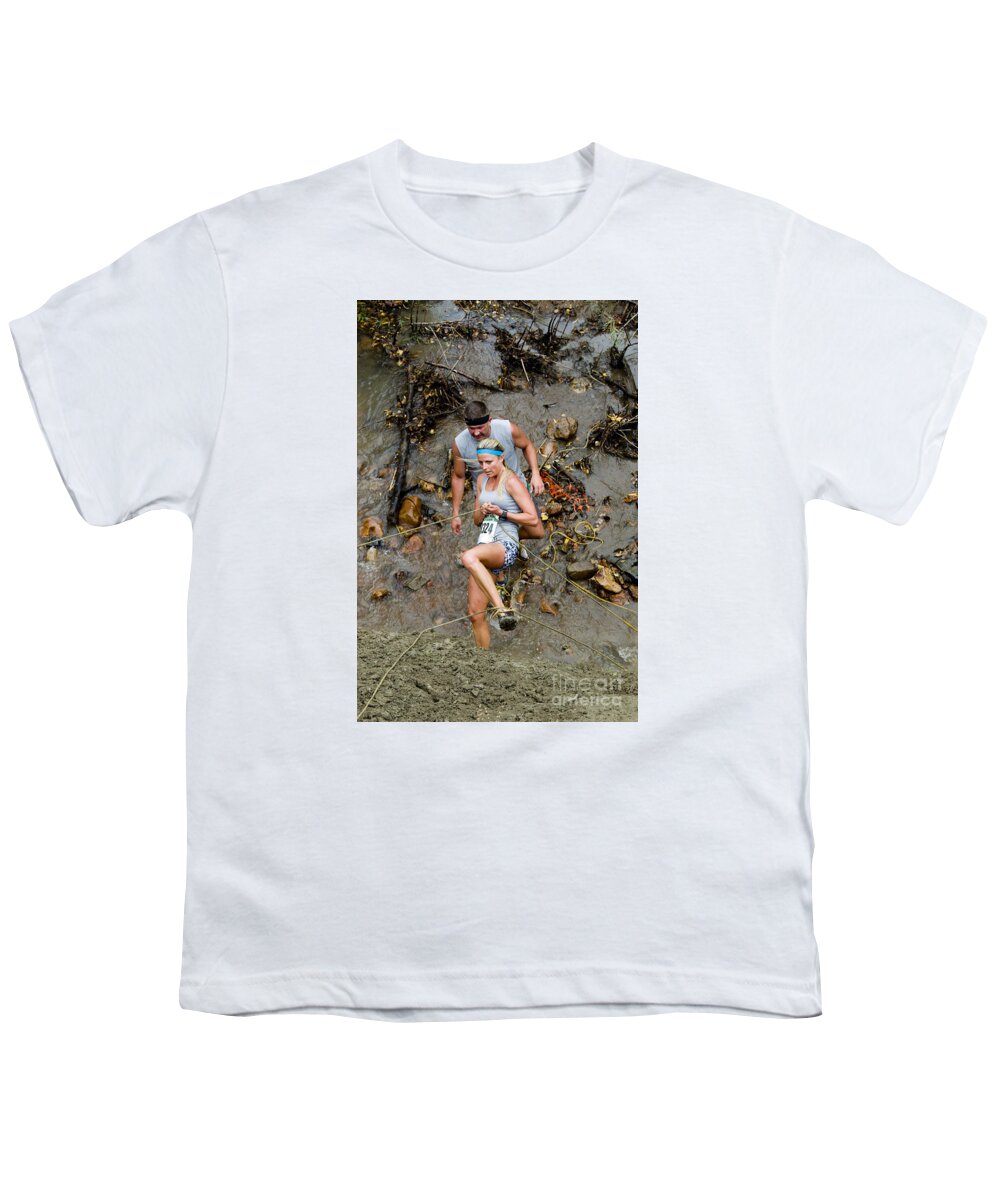 Pikes Peak Road Runners Youth T-Shirt featuring the photograph Pikes Peak Road Runners Fall Series Race #21 by Steven Krull