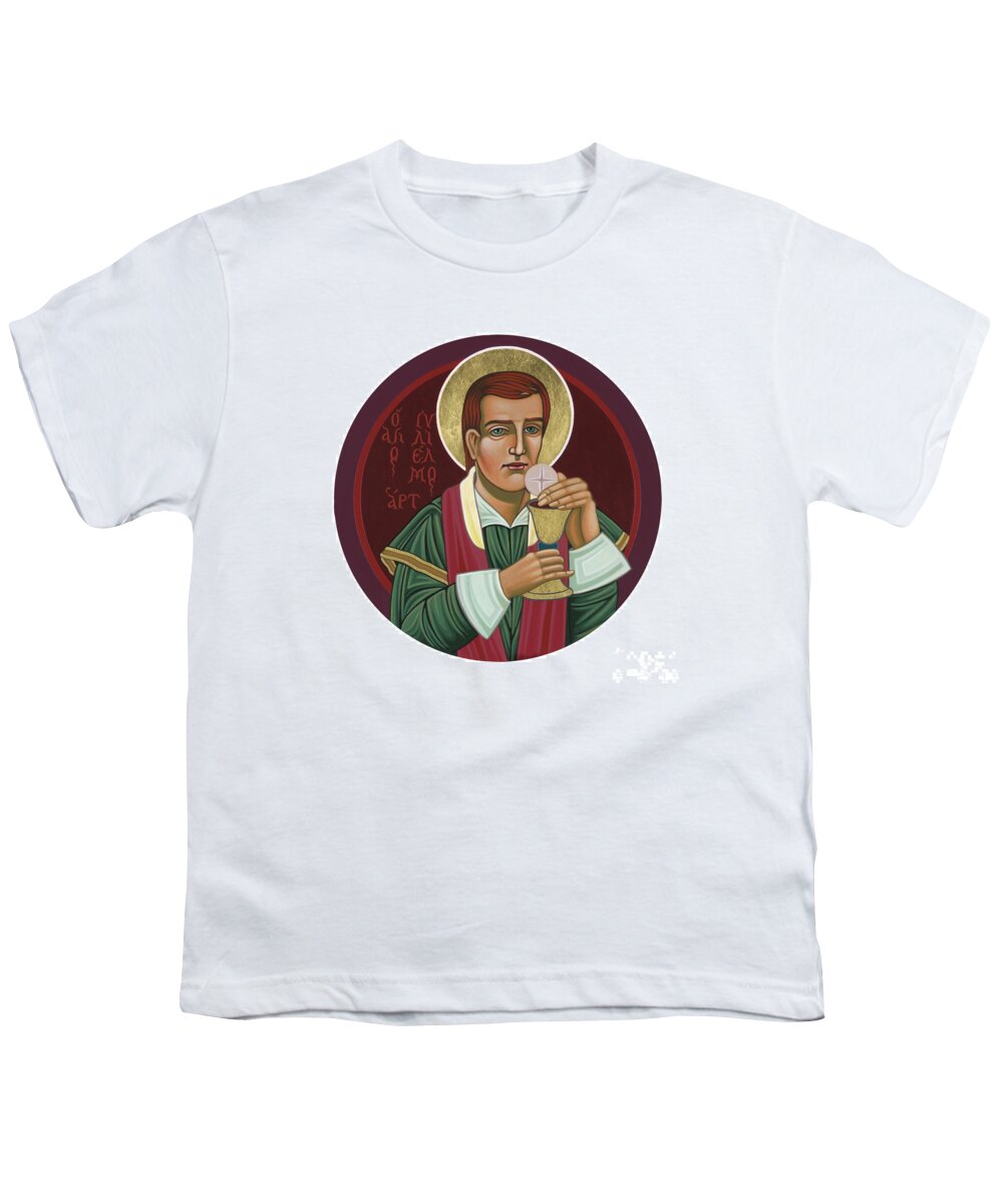 Holy Martyr Blessed William Hart-1583 Youth T-Shirt featuring the painting 297 Holy Martyr Blessed William Hart -1583 by William Hart McNichols