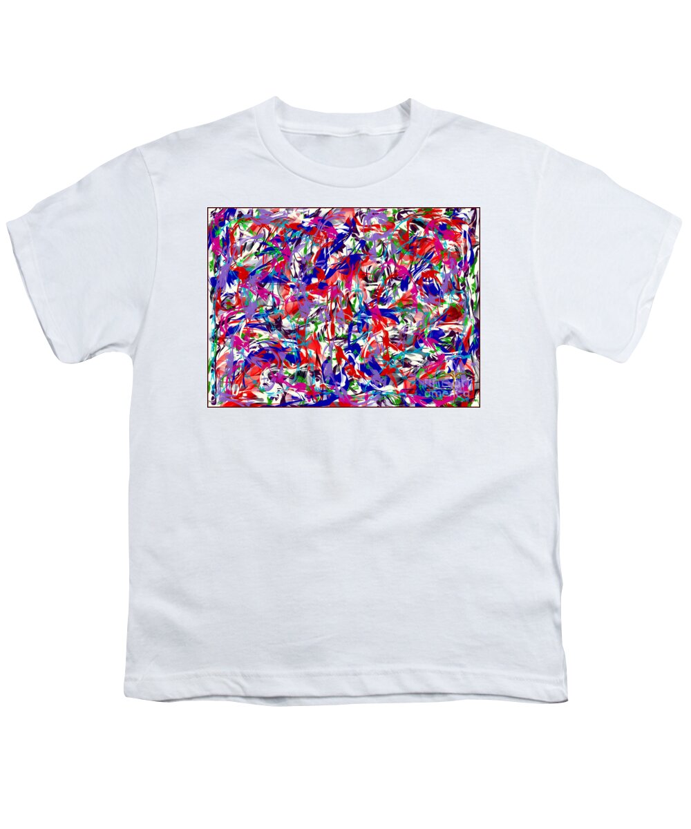  Youth T-Shirt featuring the digital art B T Y L by James Lanigan Thompson MFA