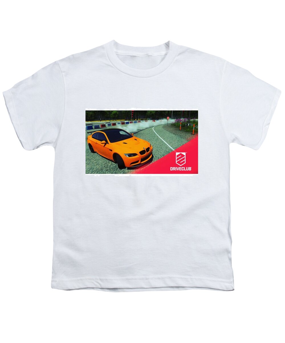 Gaming Youth T-Shirt featuring the photograph A Nice #bmw #m3 #gts #drift, Pic Taken by Hannes Lachner