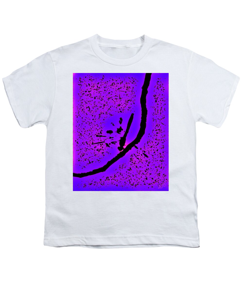 Abstract Youth T-Shirt featuring the photograph Abstract Dragonfly by Gina O'Brien