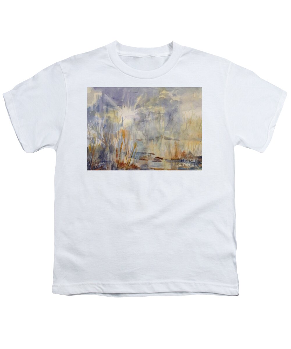 After The Storm Youth T-Shirt featuring the painting After The Storm by Ellen Levinson