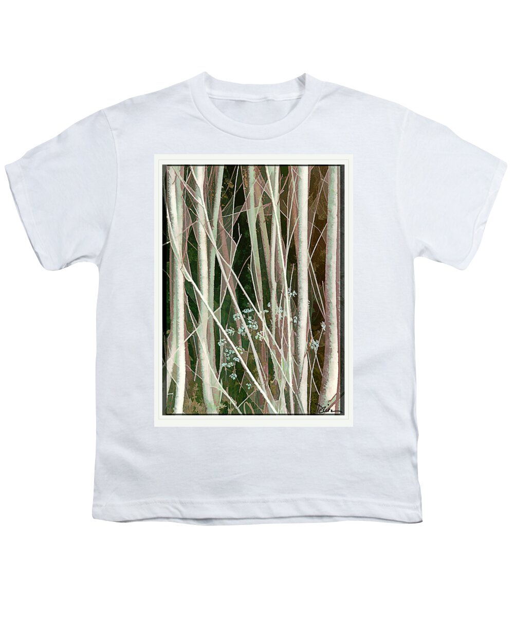Forest Youth T-Shirt featuring the photograph Amid the Forest by Peggy Dietz