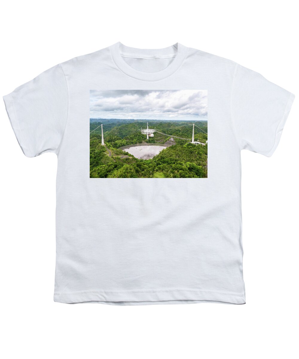 Photosbymch Youth T-Shirt featuring the photograph Arecibo Observatory by M C Hood