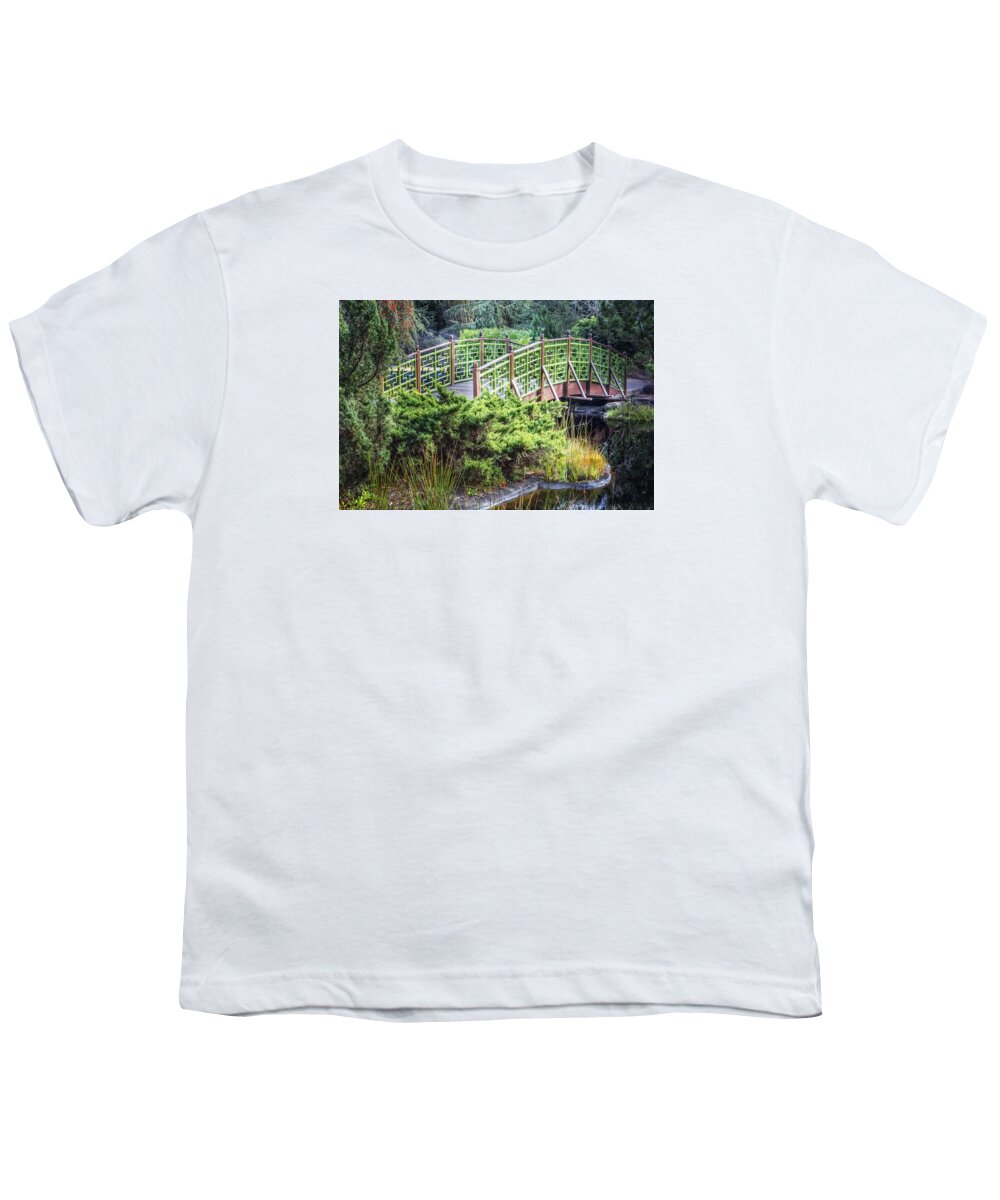 Florida Youth T-Shirt featuring the photograph Beautiful Green by Debra and Dave Vanderlaan