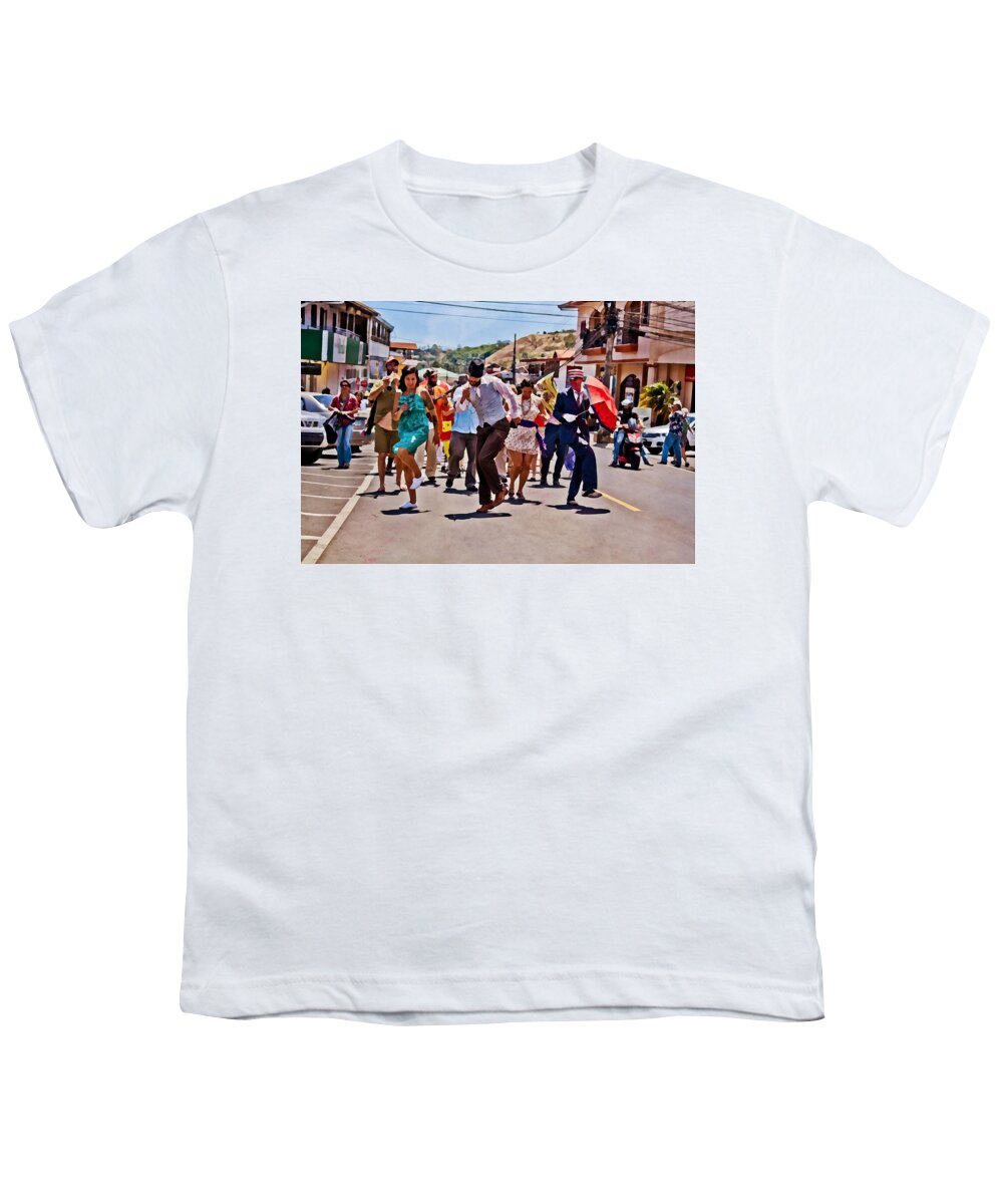 Jazz Festival Youth T-Shirt featuring the photograph Boquete Jazz Festival 2012 by Tatiana Travelways