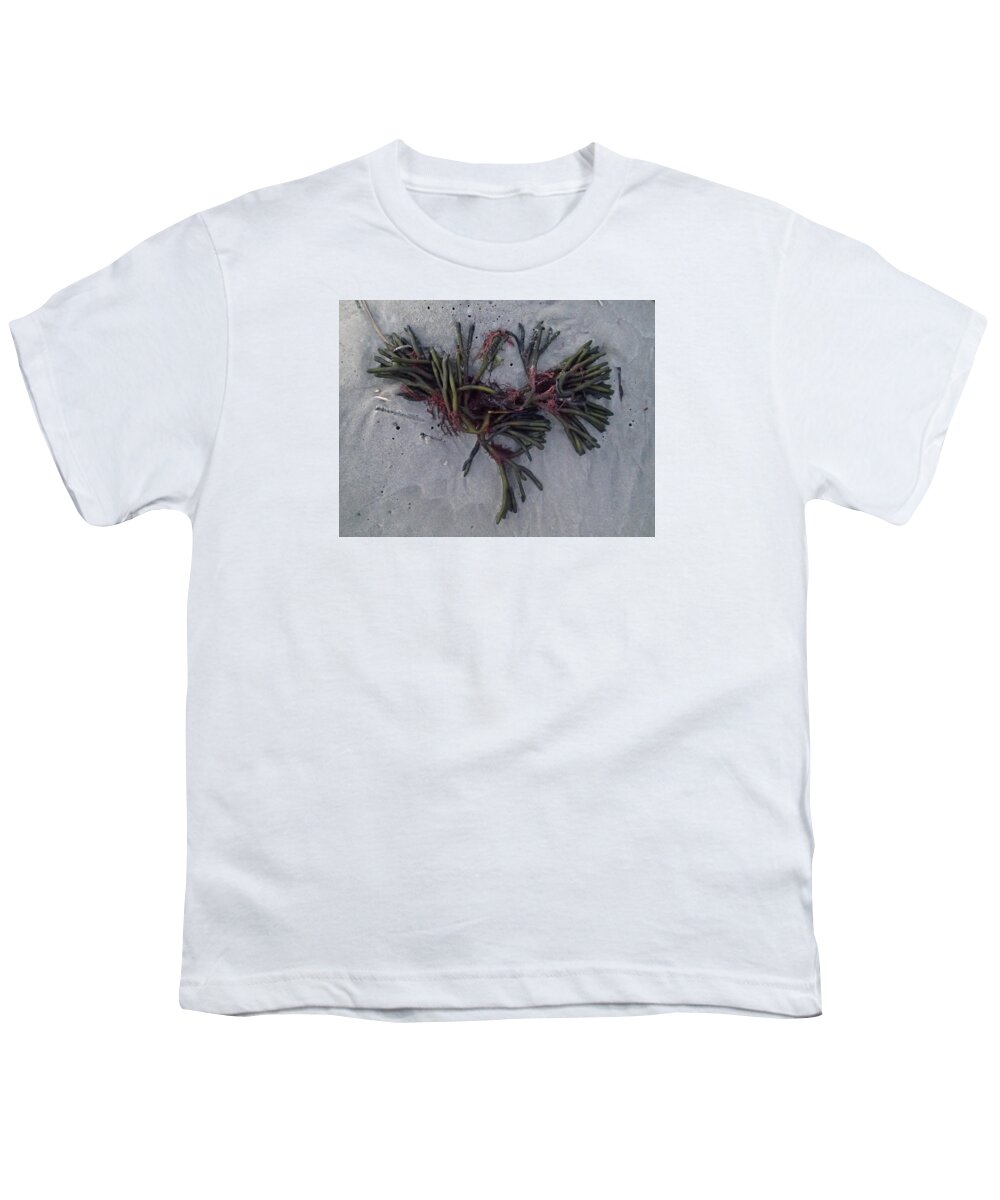 Seaweed Youth T-Shirt featuring the photograph Bouquet by Robert Nickologianis