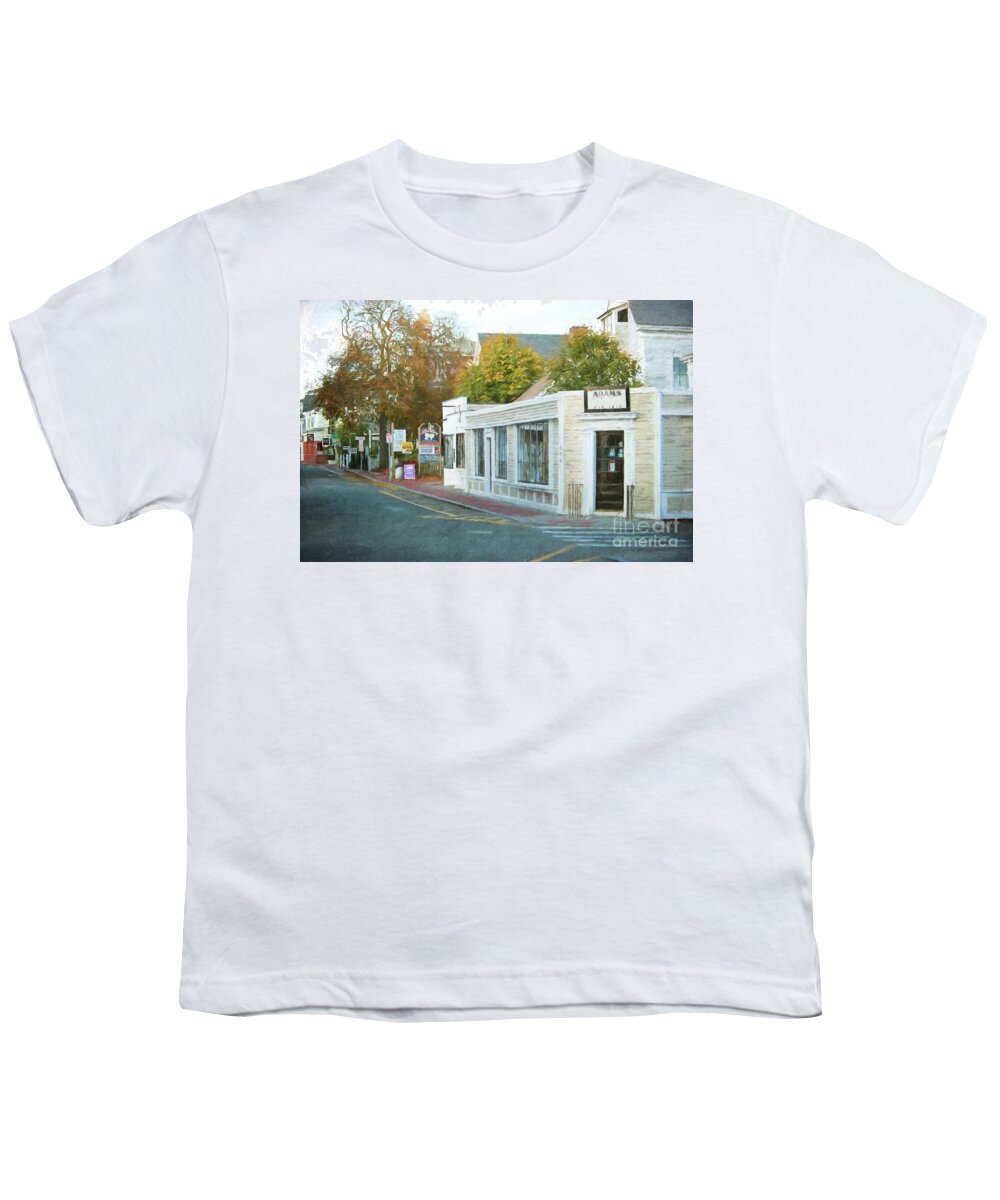 Provincetown Youth T-Shirt featuring the photograph Commercial St. #2 by Michael James
