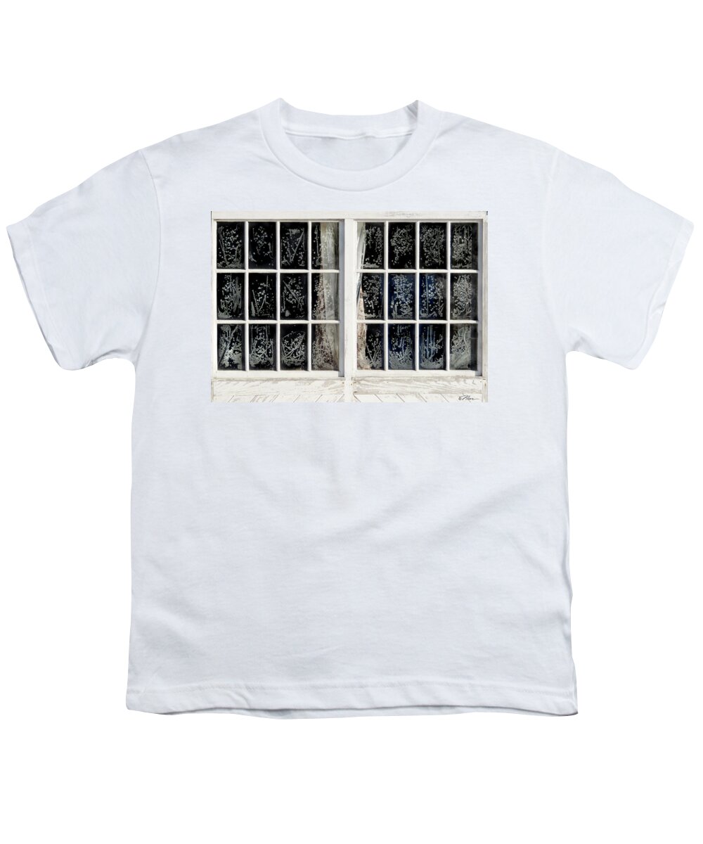 Frost Youth T-Shirt featuring the photograph Composition 24 by Jack Frost by Nancy Griswold